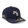 New Era 59FIFTY Day Seersucker Navy Retro Crown 59FIFTY Fitted Cap-zelvios