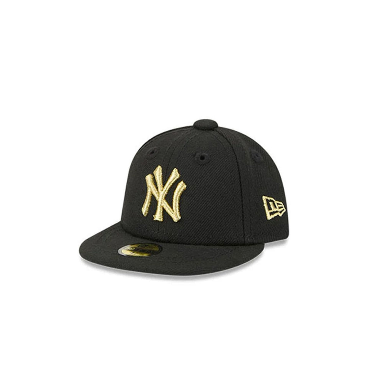 New York Yankees MLB 59FIFTY Day Black Mini 59FIFTY Fitted Cap-zelvios