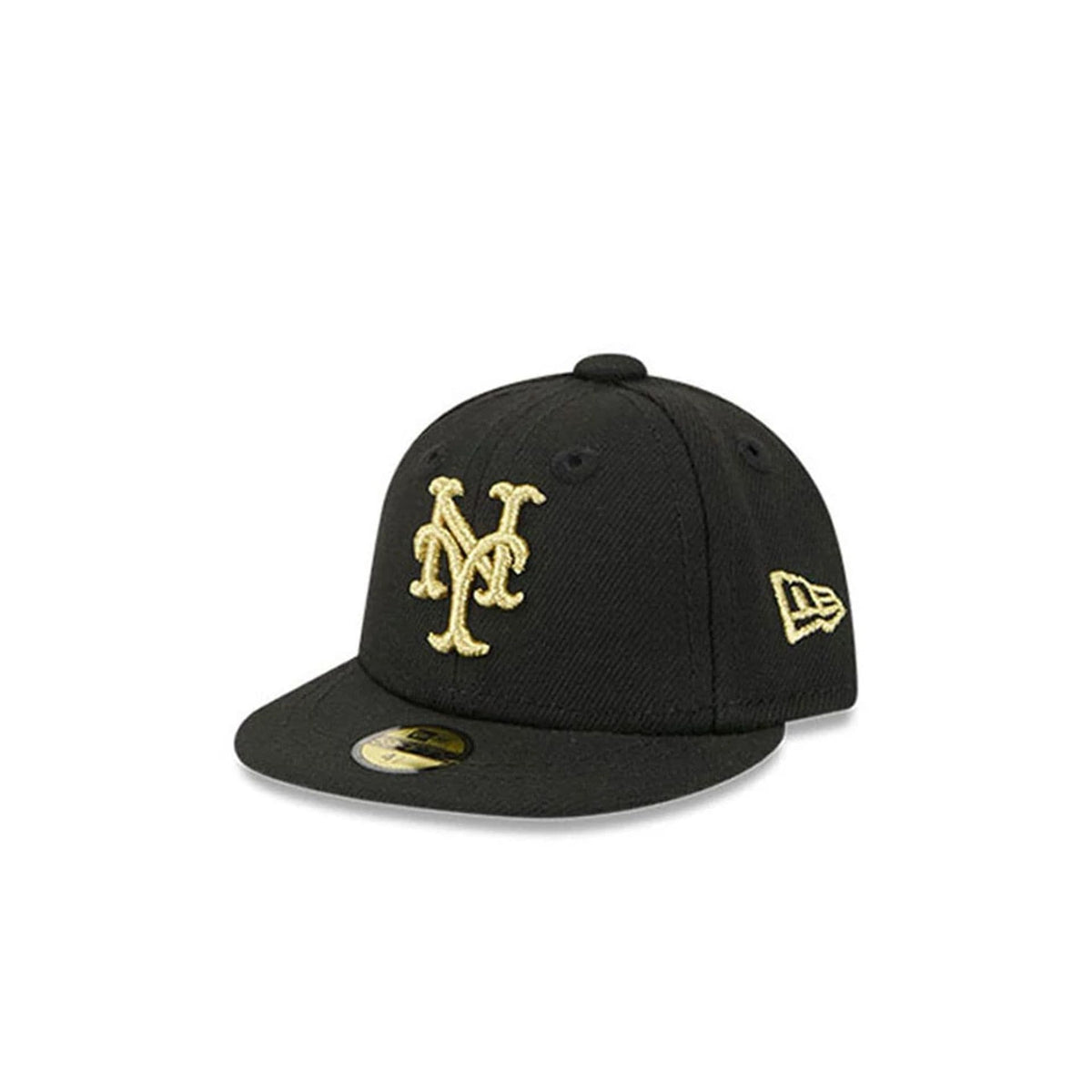 New York Mets MLB 59FIFTY Day Black Mini 59FIFTY Fitted Cap-zelvios