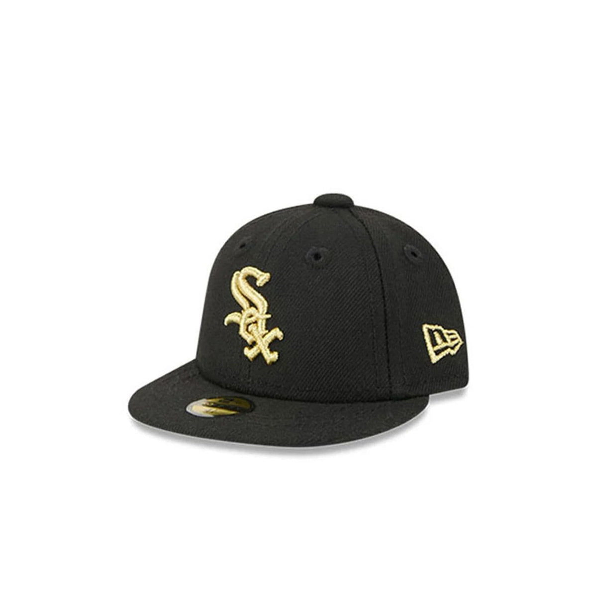 Chicago White Sox MLB 59FIFTY Day Black Mini 59FIFTY Fitted Cap-zelvios