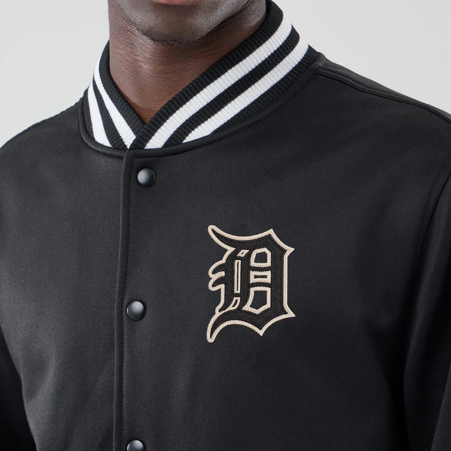Detroit Tigers MLB Jersey Bomber Black Jacket-kentox