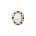 New Era 59FIFTY Day Brooch Black Pin Badge-zelvios
