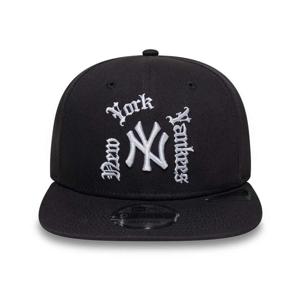 New York Yankees MLB Navy 9FIFTY Snapback Adjustable Cap-zelvios