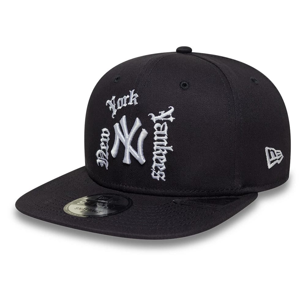 New York Yankees MLB Navy 9FIFTY Snapback Adjustable Cap-zelvios