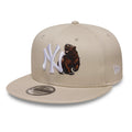 Yankees MLB Outdoor Icon Light Beige 9FIFTY Snapback Adjustable Cap-zelvios