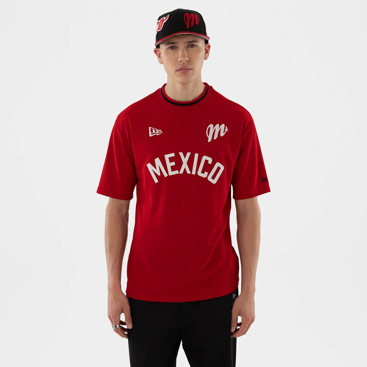 Mexico Diablos LMB Red Oversized T-Shirt-zelvios