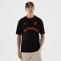 San Francisco Giants MLB Black Oversized T-Shirt-zelvios