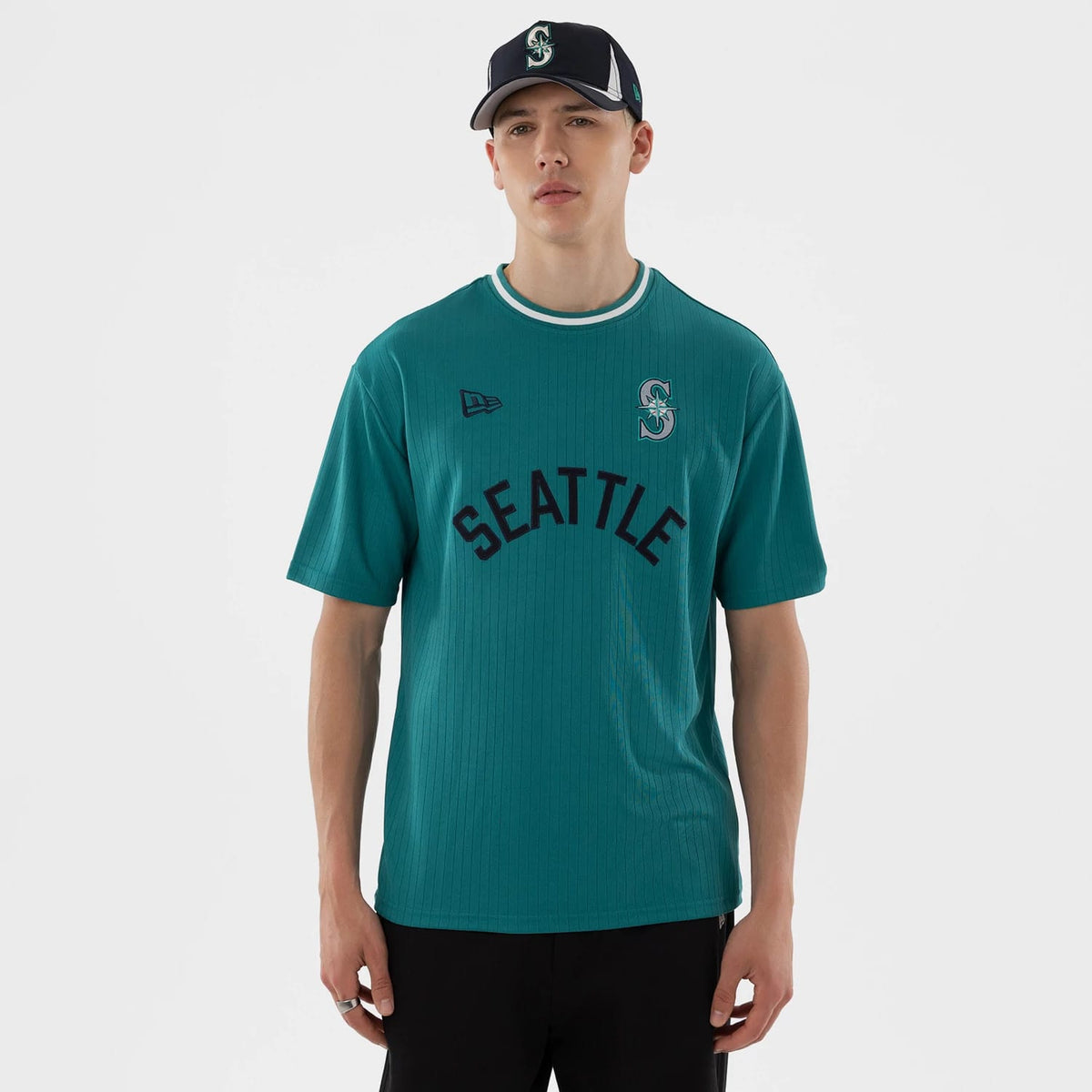 Seattle Mariners MLB Green Oversized T-Shirt-zelvios
