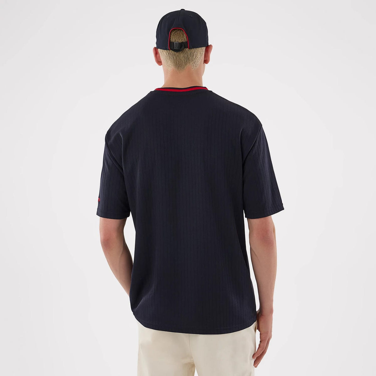 New York Yankees MLB Navy Oversized T-Shirt-zelvios