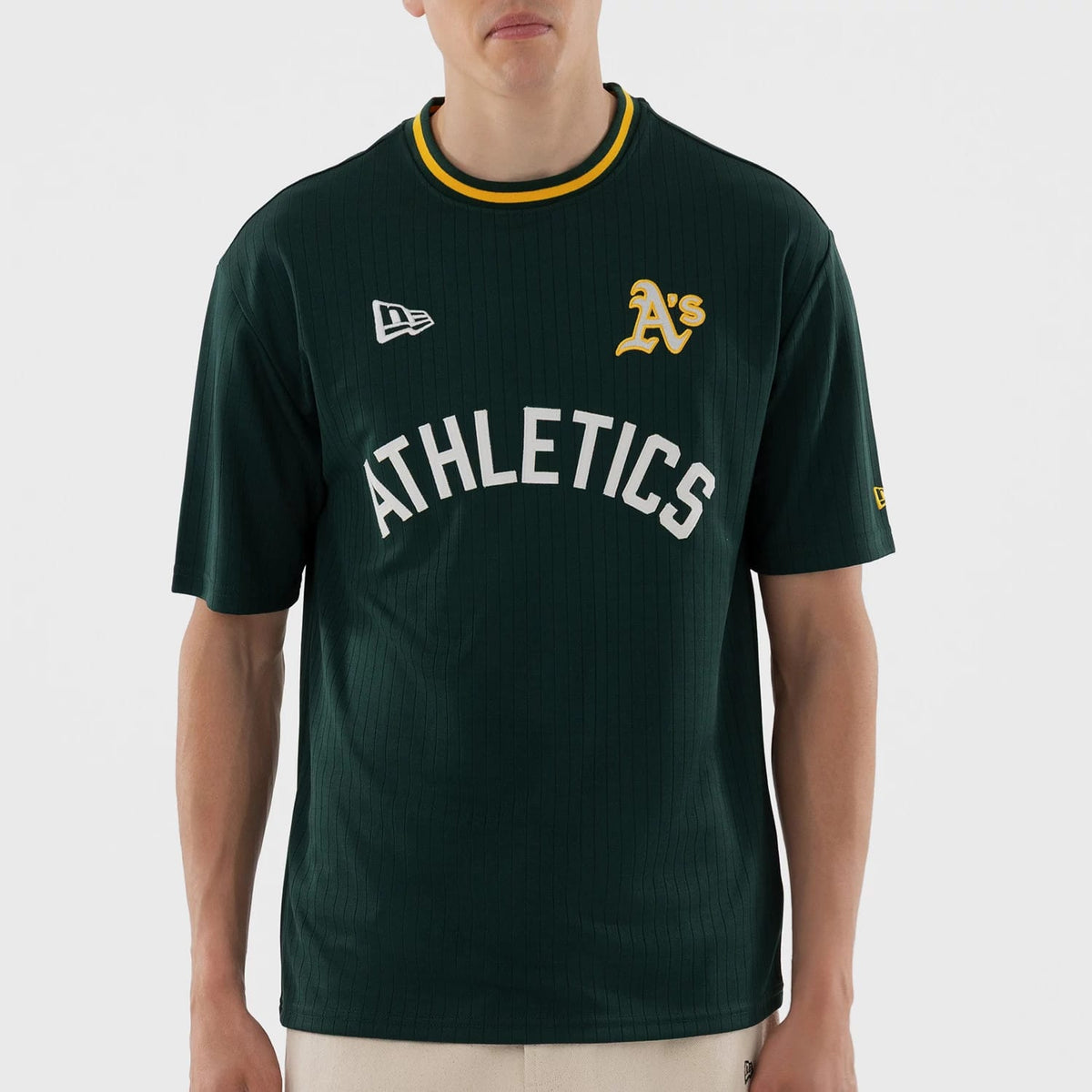Athletics MLB Dark Green Oversized T-Shirt-zelvios