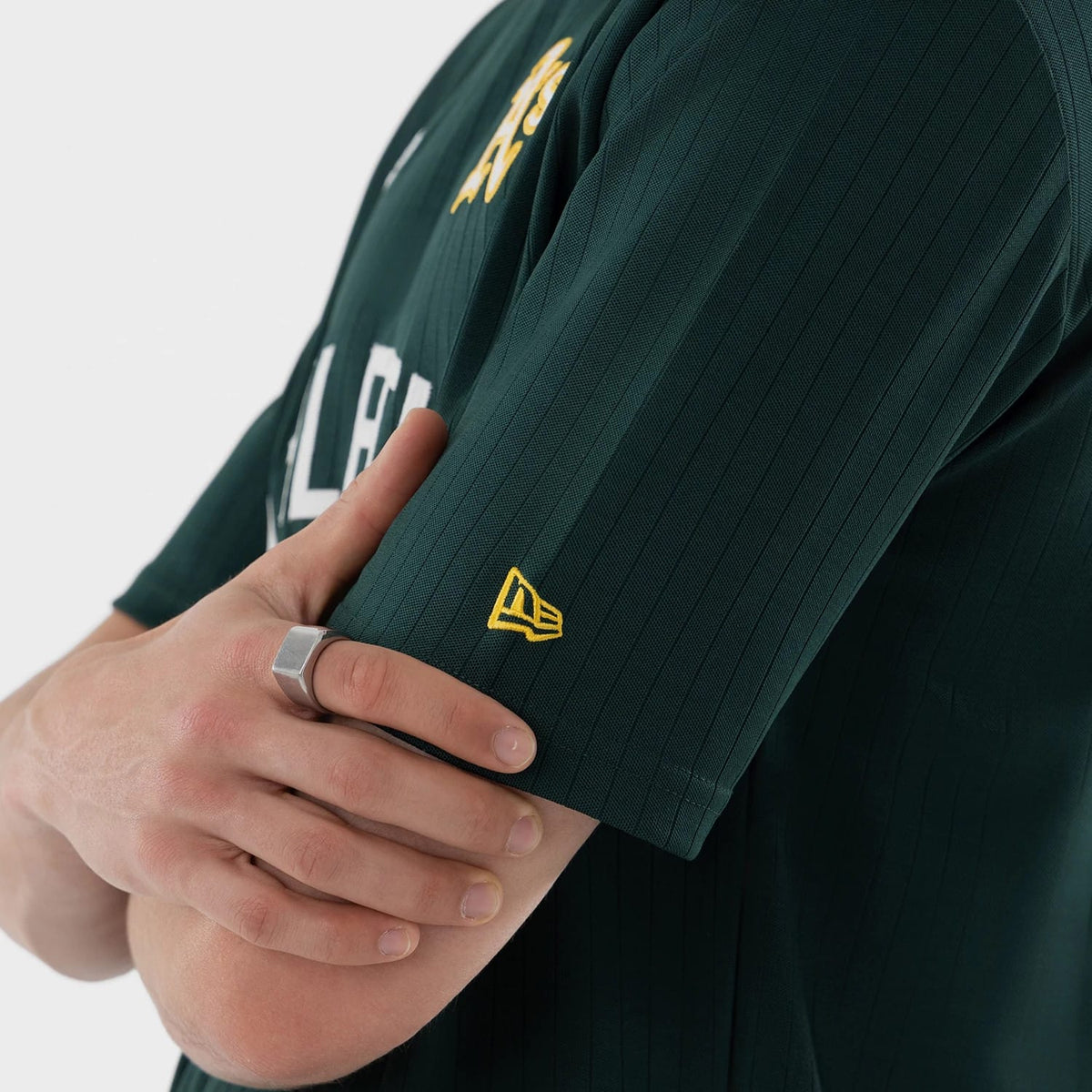 Athletics MLB Dark Green Oversized T-Shirt-zelvios