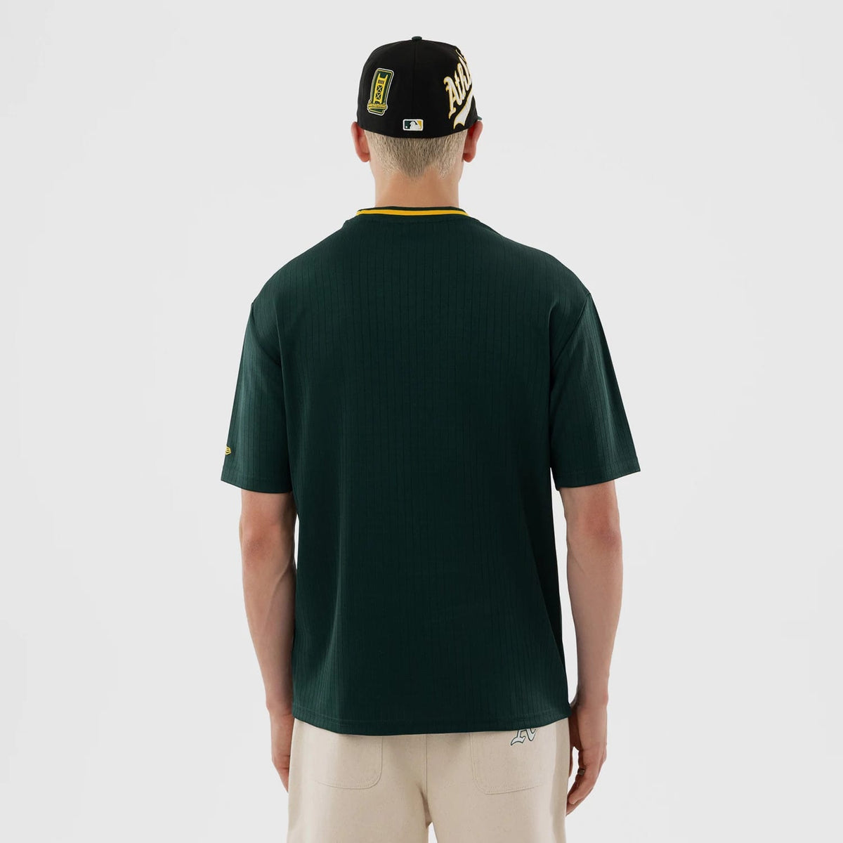 Athletics MLB Dark Green Oversized T-Shirt-zelvios