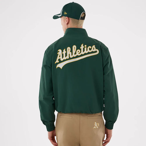 Athletics MLB Dark Green Sports Jacket-kentox