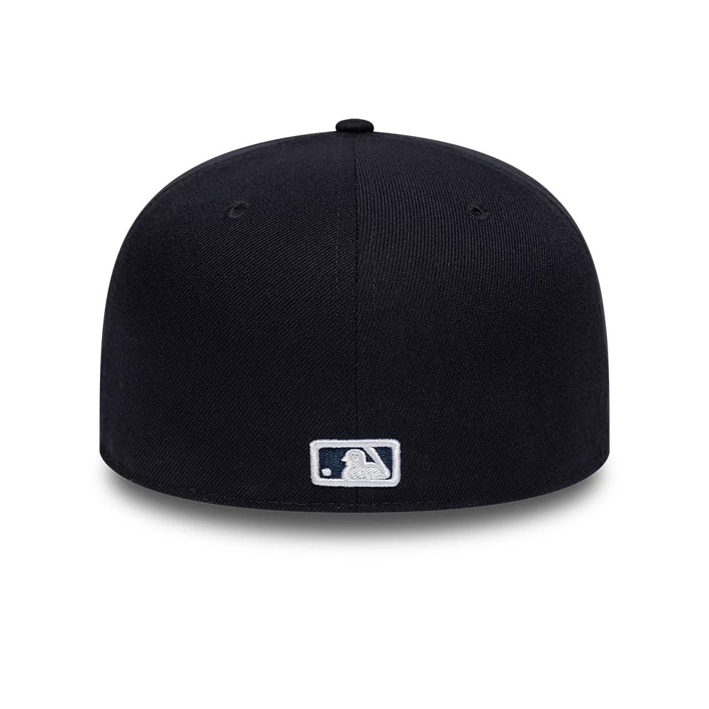 New York Yankees MLB Storm Pattern Navy 59FIFTY Fitted Cap-zelvios