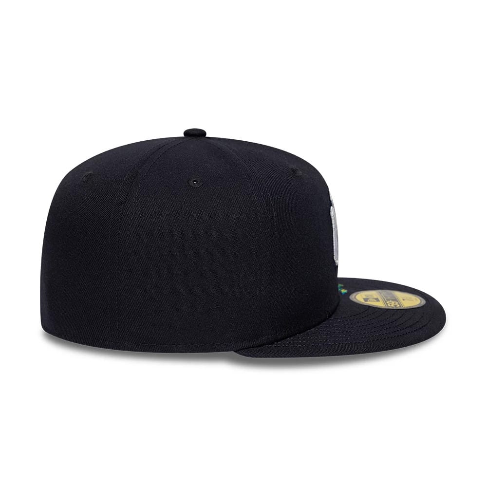 New York Yankees MLB Storm Pattern Navy 59FIFTY Fitted Cap-zelvios