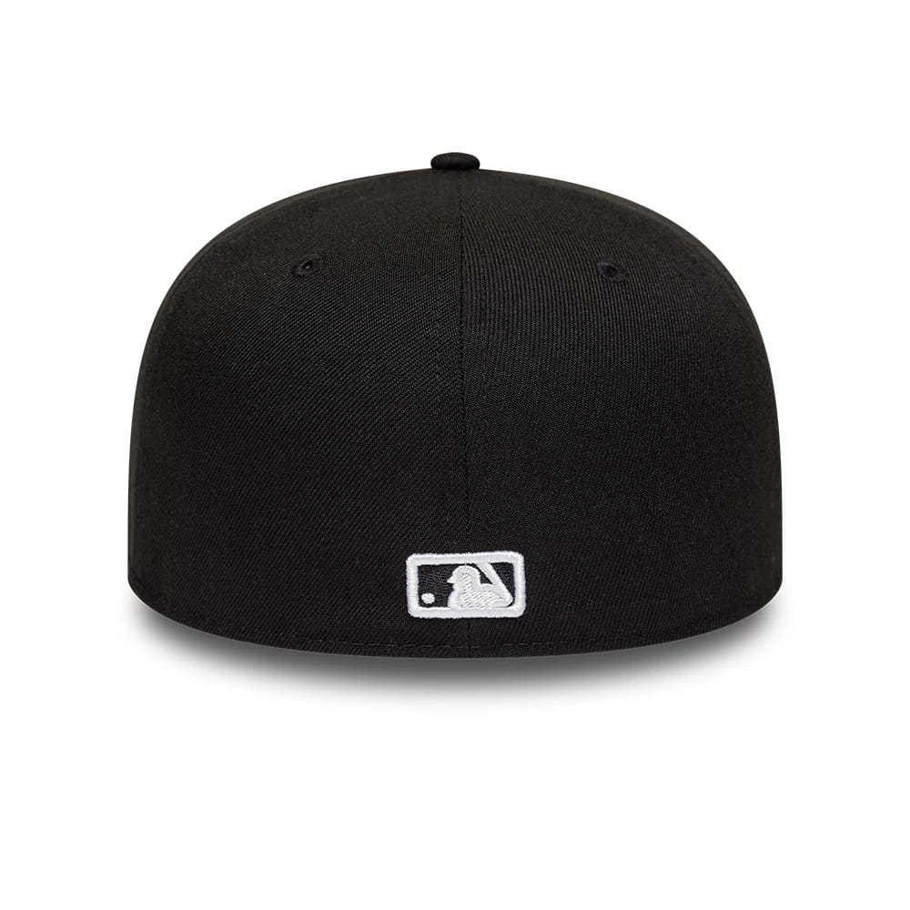 Chicago White Sox MLB Storm Pattern Black 59FIFTY Fitted Cap-kentox