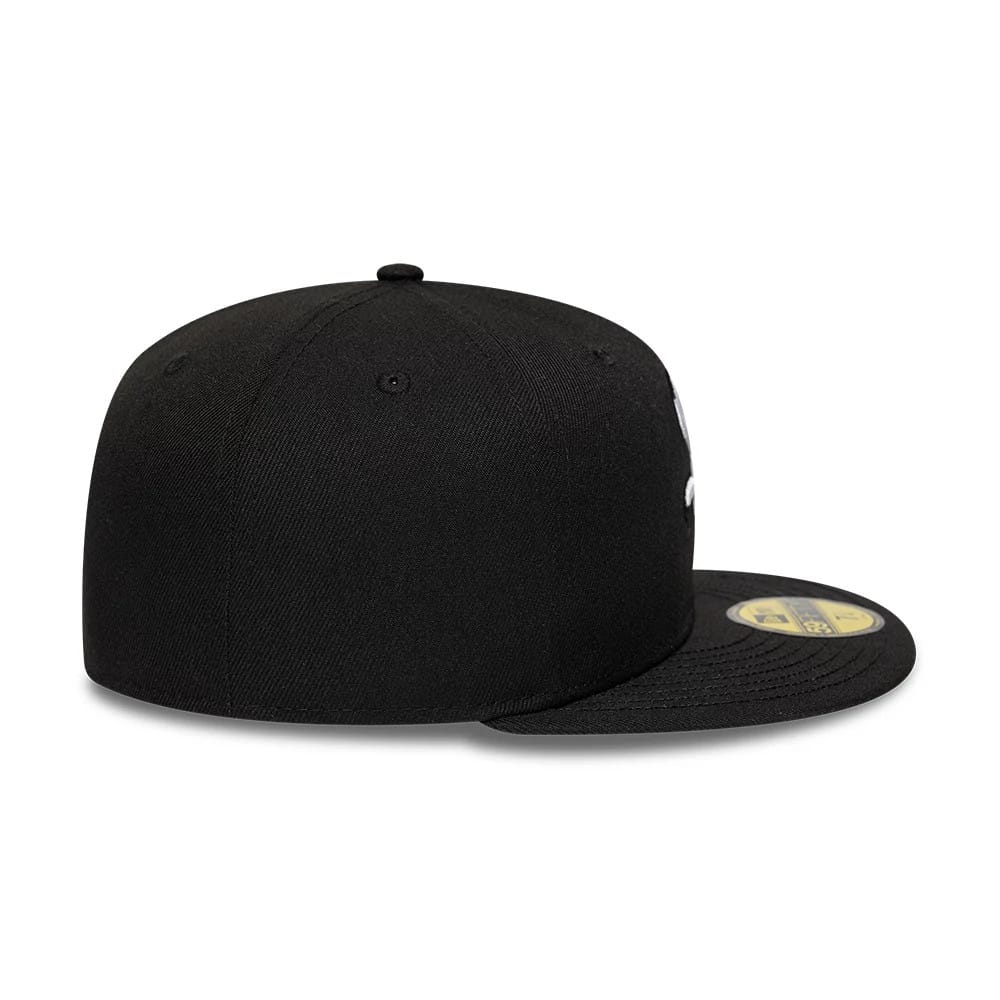 Chicago White Sox MLB Storm Pattern Black 59FIFTY Fitted Cap-kentox