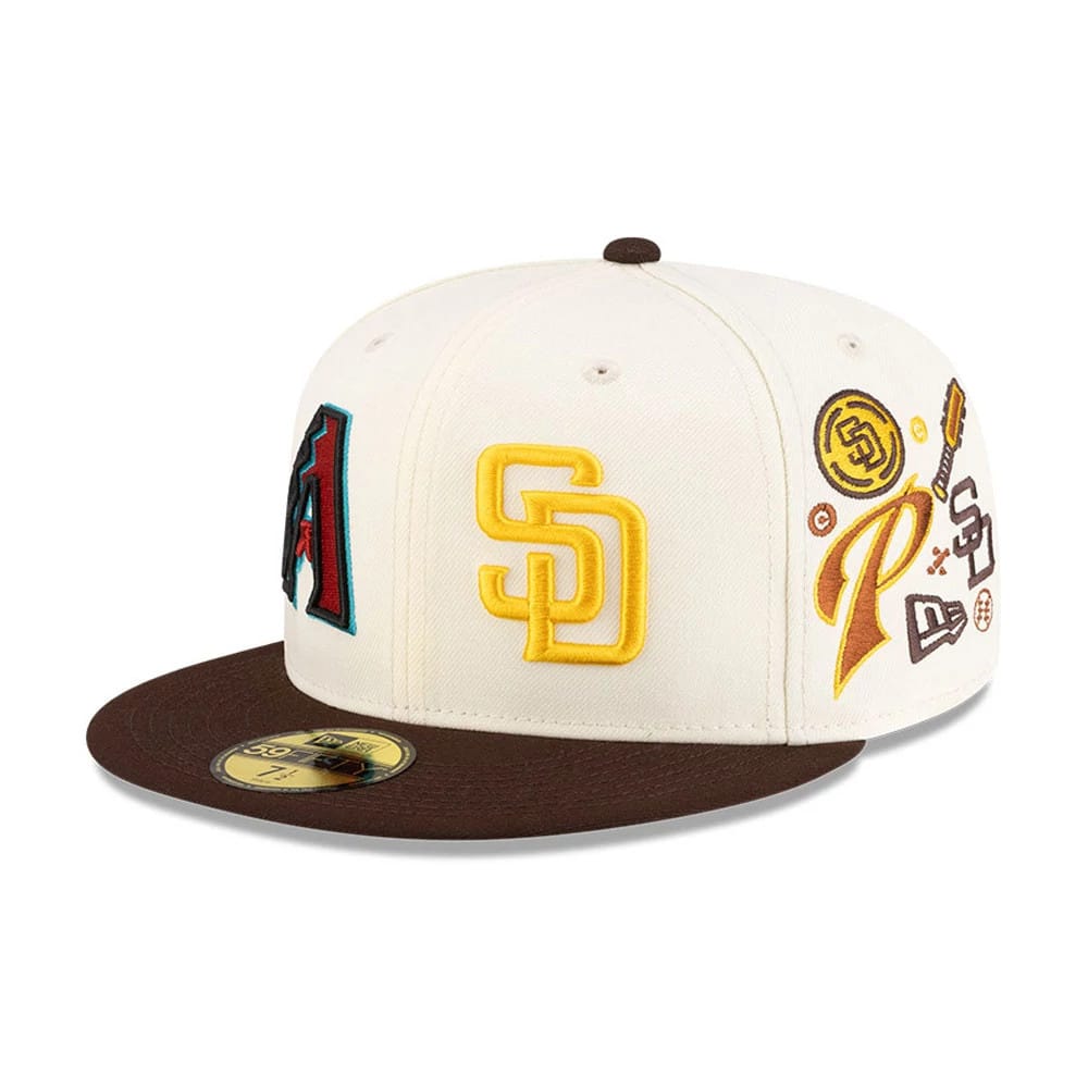 All Over MLB Mexico City Series 2026 White 59FIFTY Fitted Cap-zelvios
