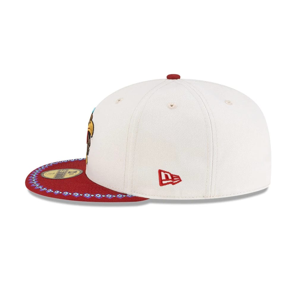 Arizona Diamondbacks MLB Mexico City Series 2026 White 59FIFTY Fitted Cap-zelvios