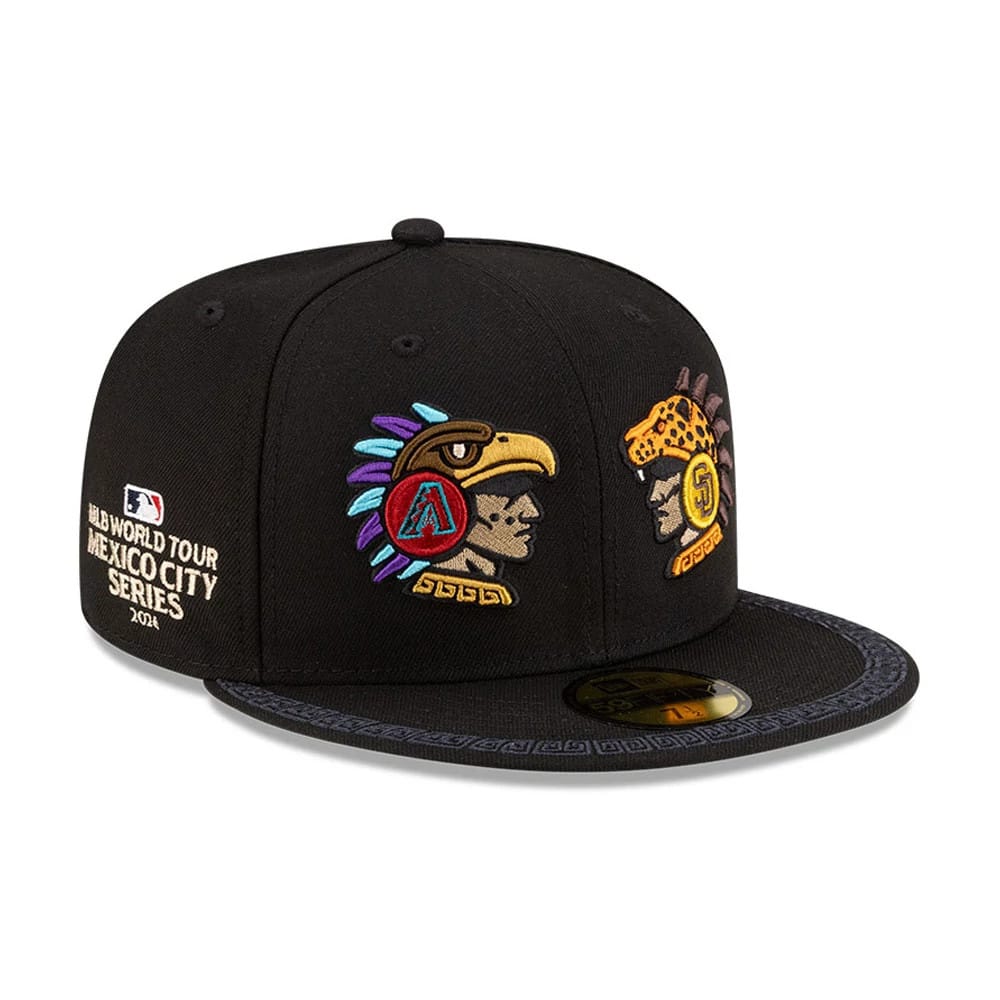 Dueling League MLB Mexico City Series 2026 Black 59FIFTY Fitted Cap-kentox