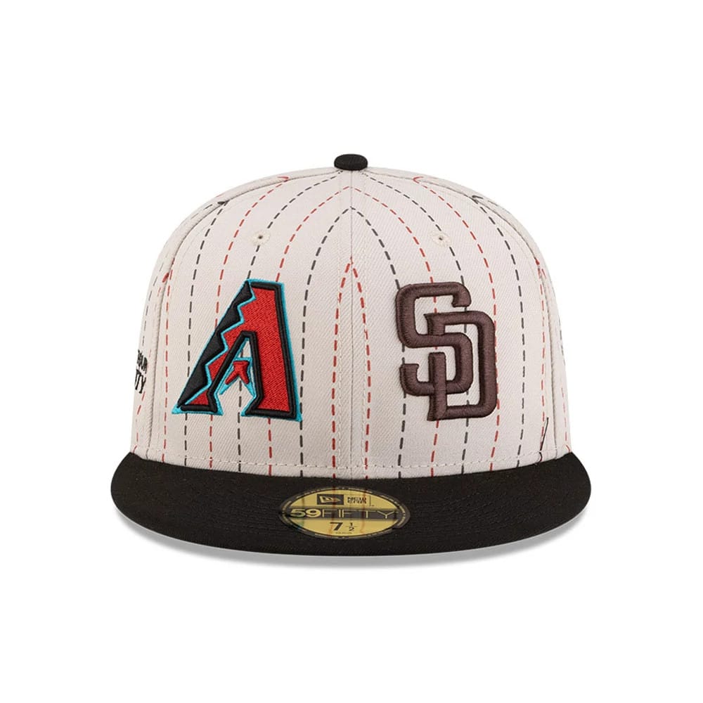 Dueling League MLB Mexico City Series 2026 Light Beige 59FIFTY Fitted Cap-kentox