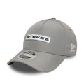 New Era Rubber Patch Grey 39THIRTY M-Crown A-Frame Stretch Fit Cap-zelvios