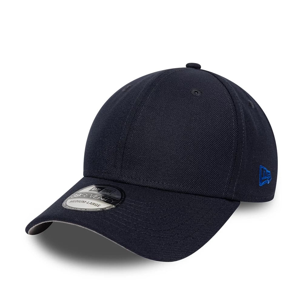 New Era Mono Navy 39SEVENTY Stretch Fit Cap-zelvios