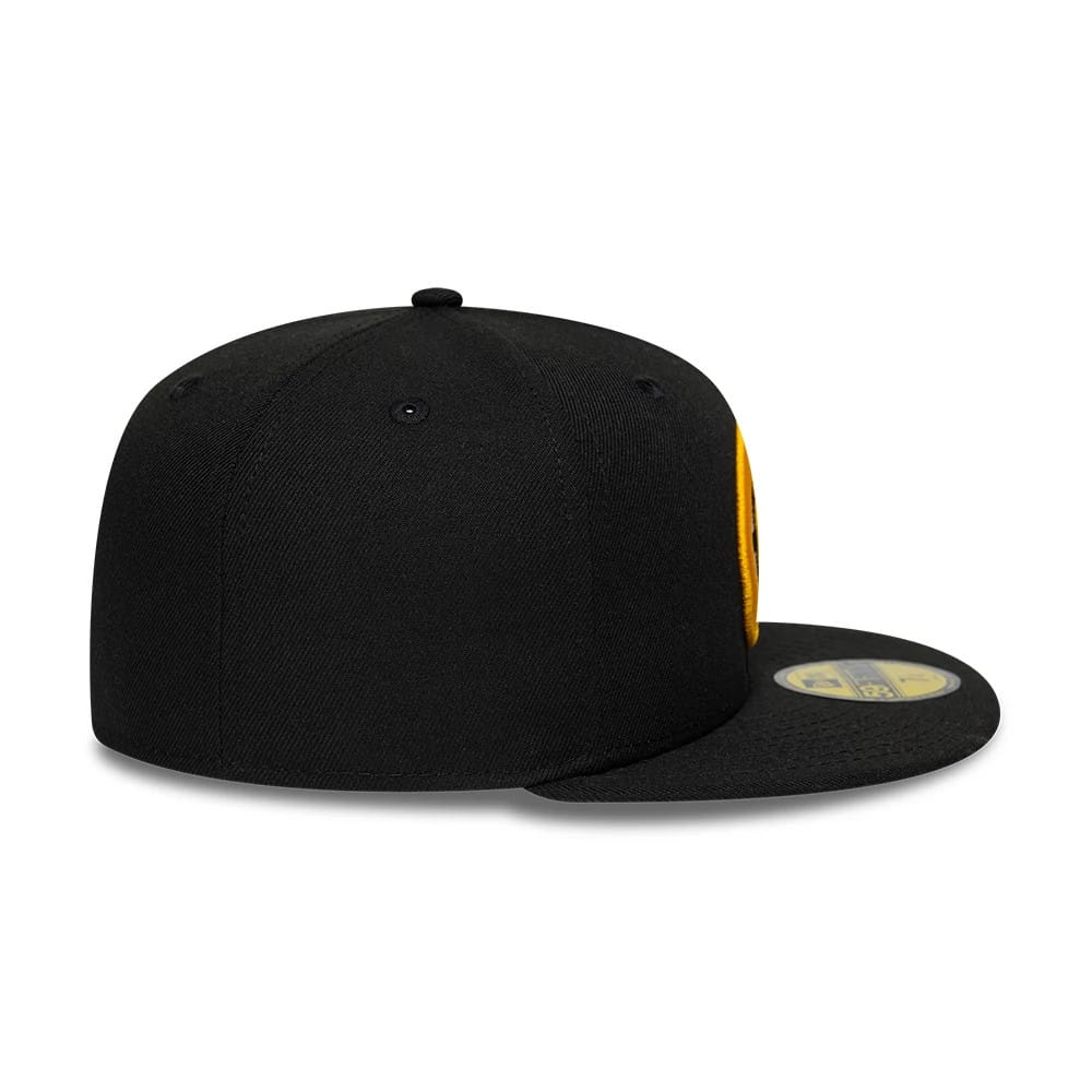 Boston Bruins NHL Basic Black 59FIFTY Fitted Cap-zelvios