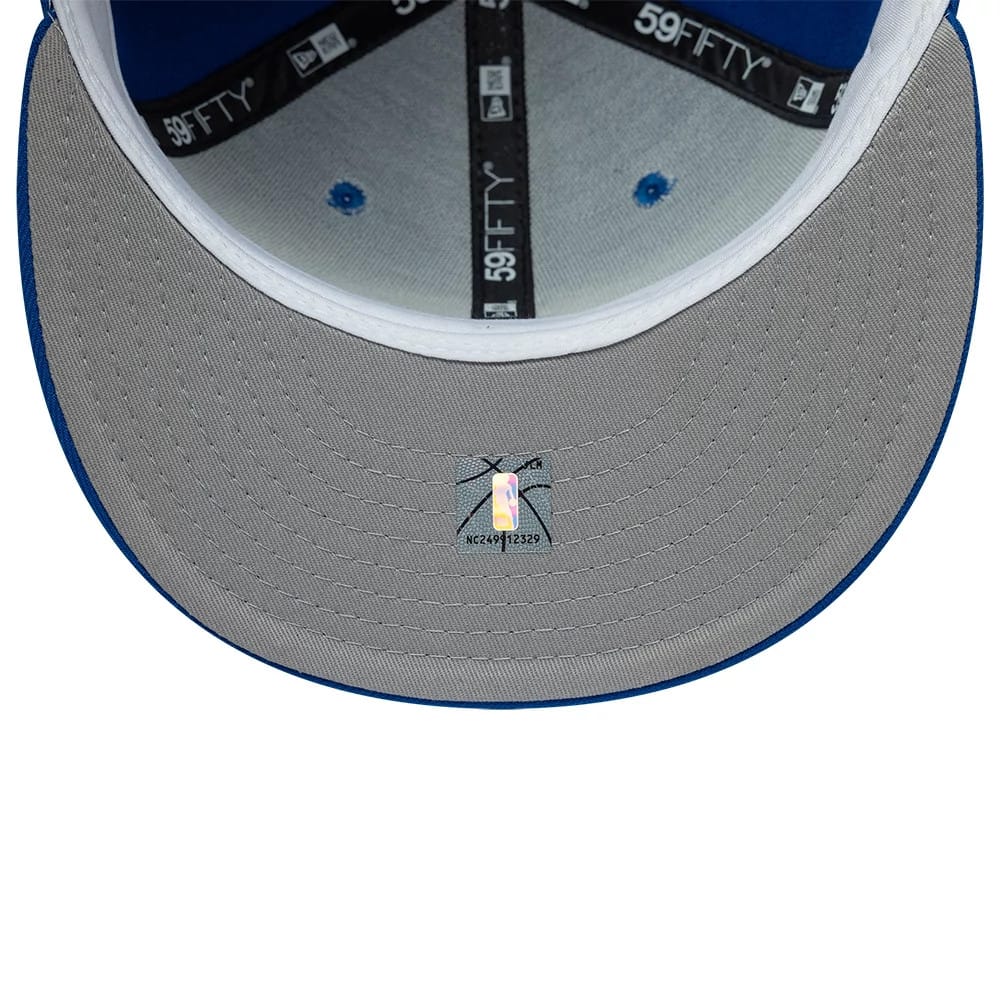 Denver Nuggets NBA Hardwood Classic Blue 59FIFTY Fitted Cap-kentox