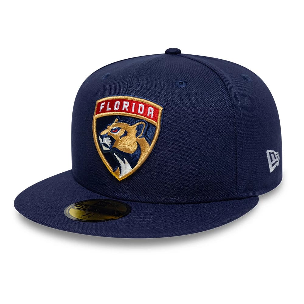 Florida Panthers NHL Navy 59FIFTY Fitted Cap-kentox