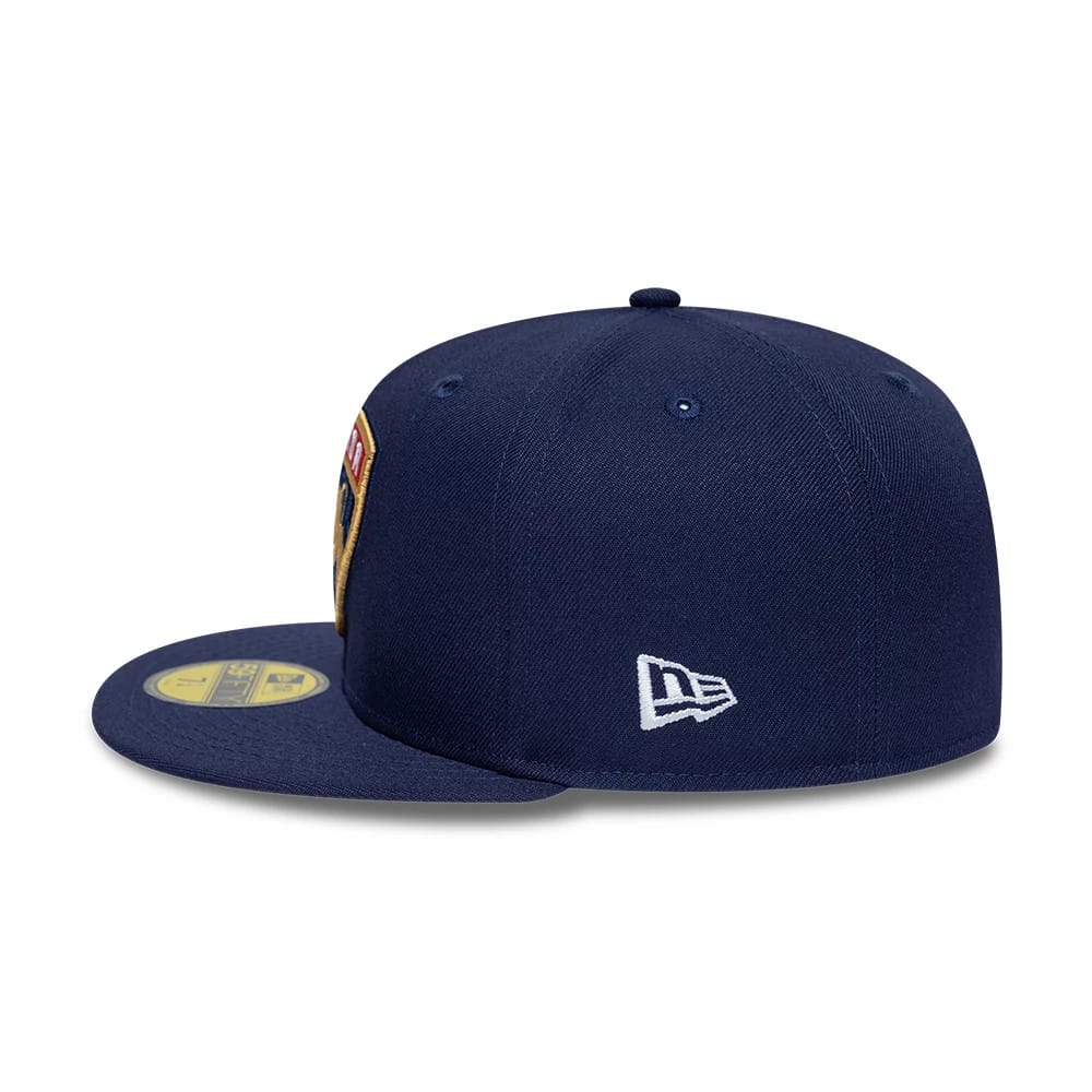 Florida Panthers NHL Navy 59FIFTY Fitted Cap-kentox