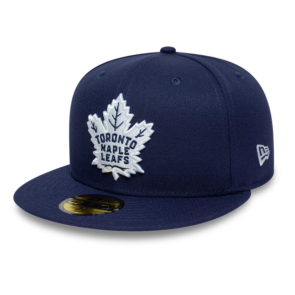 Toronto Maple Leafs NHL Basic Navy 59FIFTY Fitted Cap-zelvios