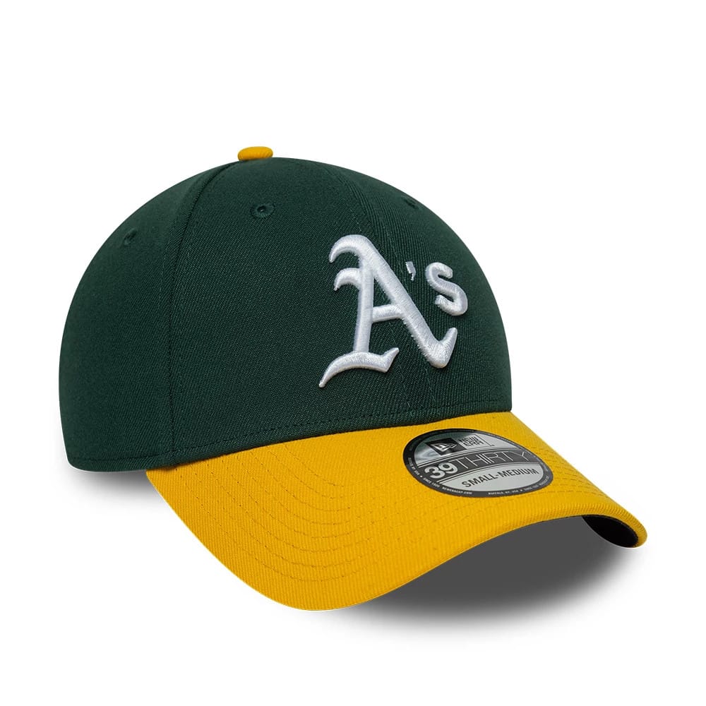 Athletics MLB Classic Dark Green 39THIRTY Stretch Fit Cap-zelvios