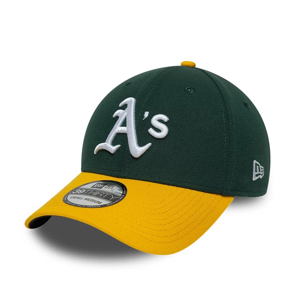 Athletics MLB Classic Dark Green 39THIRTY Stretch Fit Cap-zelvios