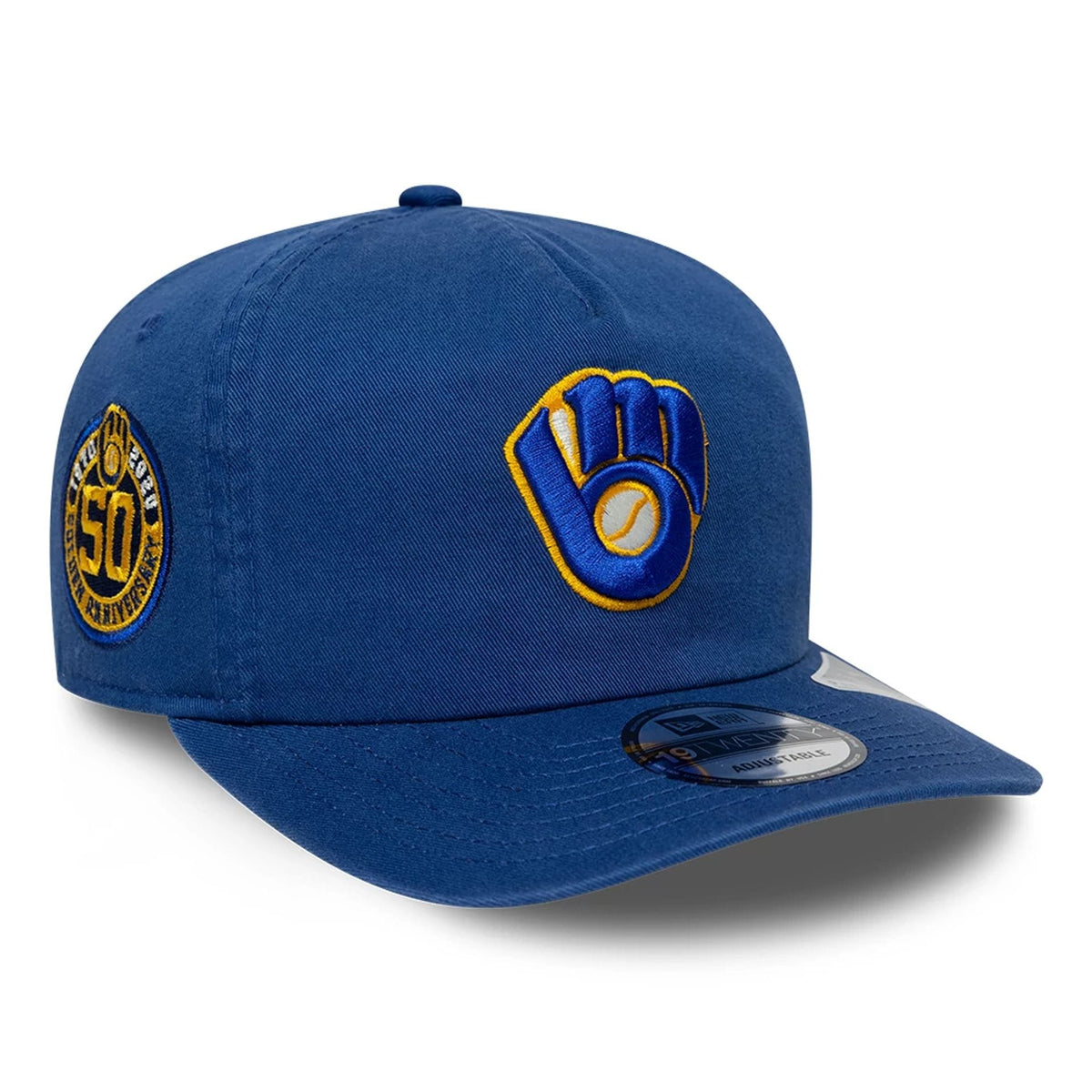 Milwaukee Brewers MLB Championship Blue 19TWENTY Adjustable Cap-zelvios