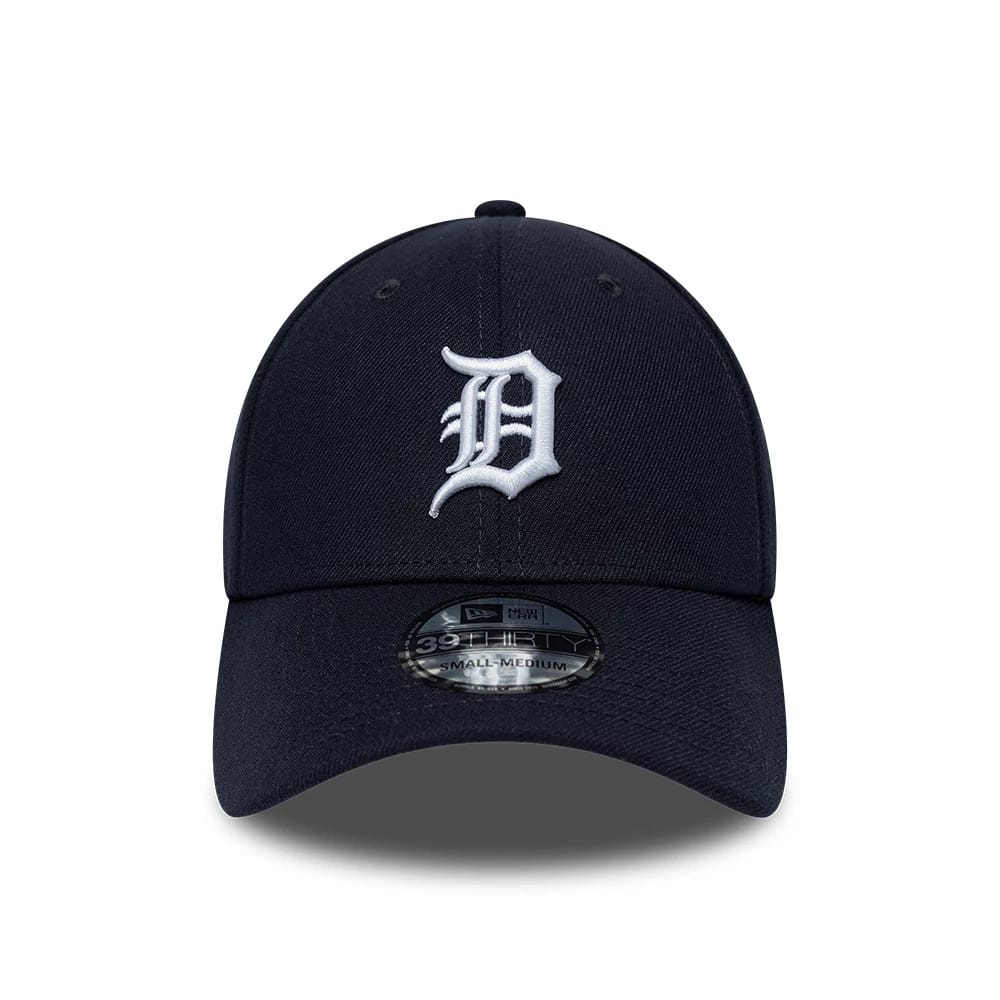 Detroit Tigers MLB Classic Navy 39THIRTY Stretch Fit Cap-kentox
