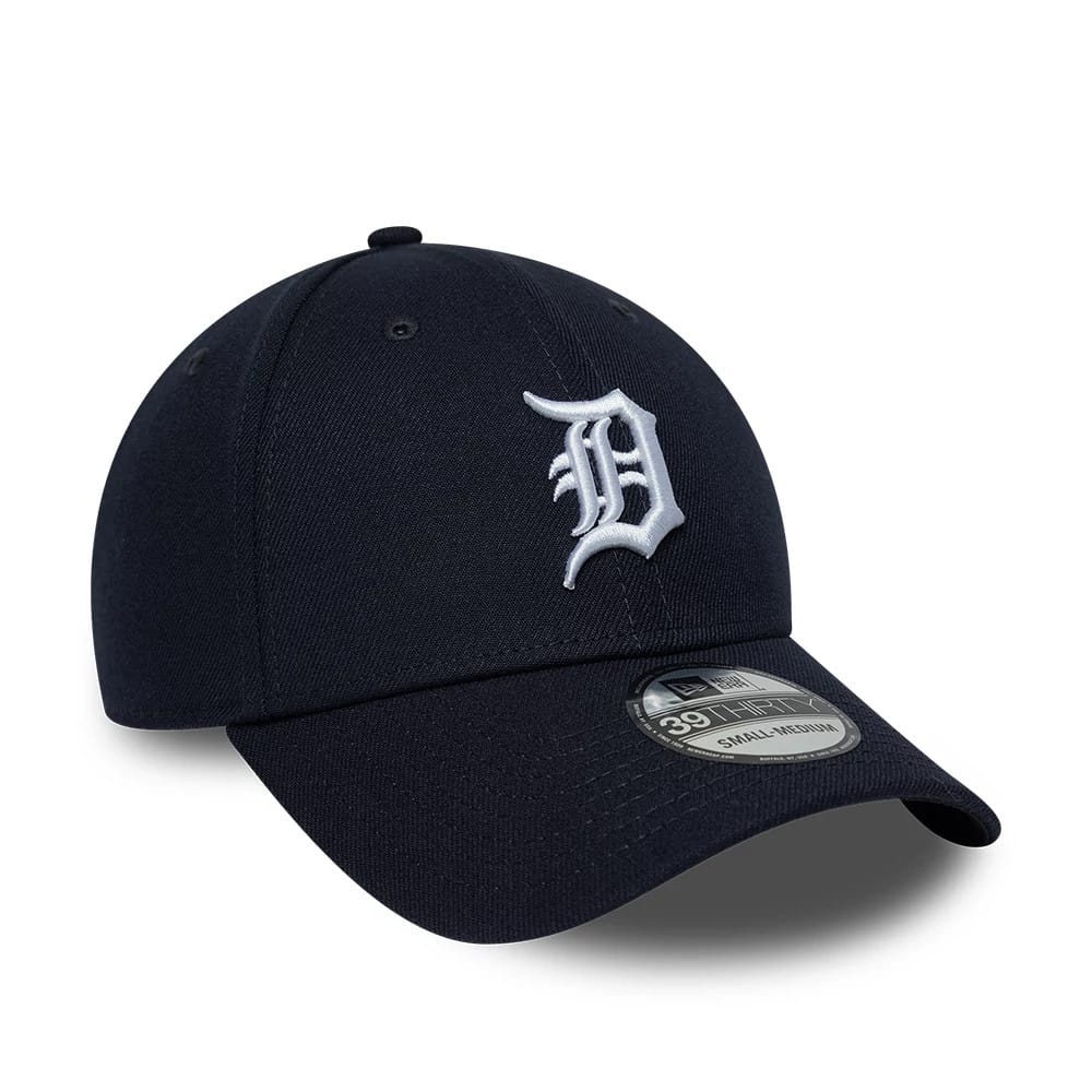 Detroit Tigers MLB Classic Navy 39THIRTY Stretch Fit Cap-kentox