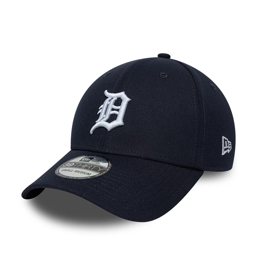 Detroit Tigers MLB Classic Navy 39THIRTY Stretch Fit Cap-kentox
