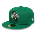 Boston Celtics NBA Basic Green 59FIFTY Fitted Cap-zelvios