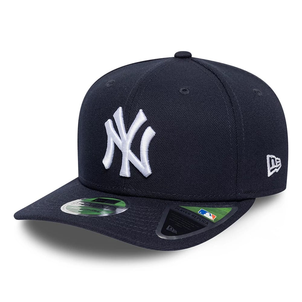 New York Yankees MLB Player Replica Navy 9SEVENTY Stretch Snap Adjustable Cap-zelvios