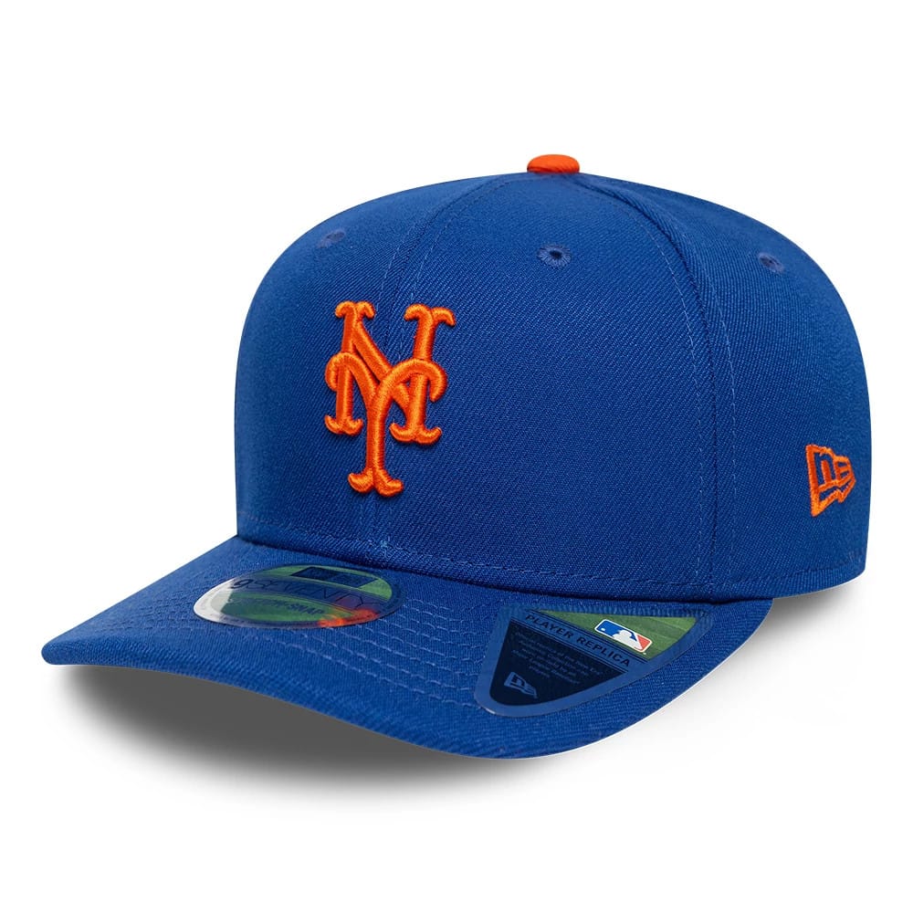 New York Mets MLB Player Replica Blue 9SEVENTY Stretch Snap Adjustable Cap-zelvios