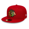 Chicago Blackhawks NHL Basic Red 59FIFTY Fitted Cap-zelvios