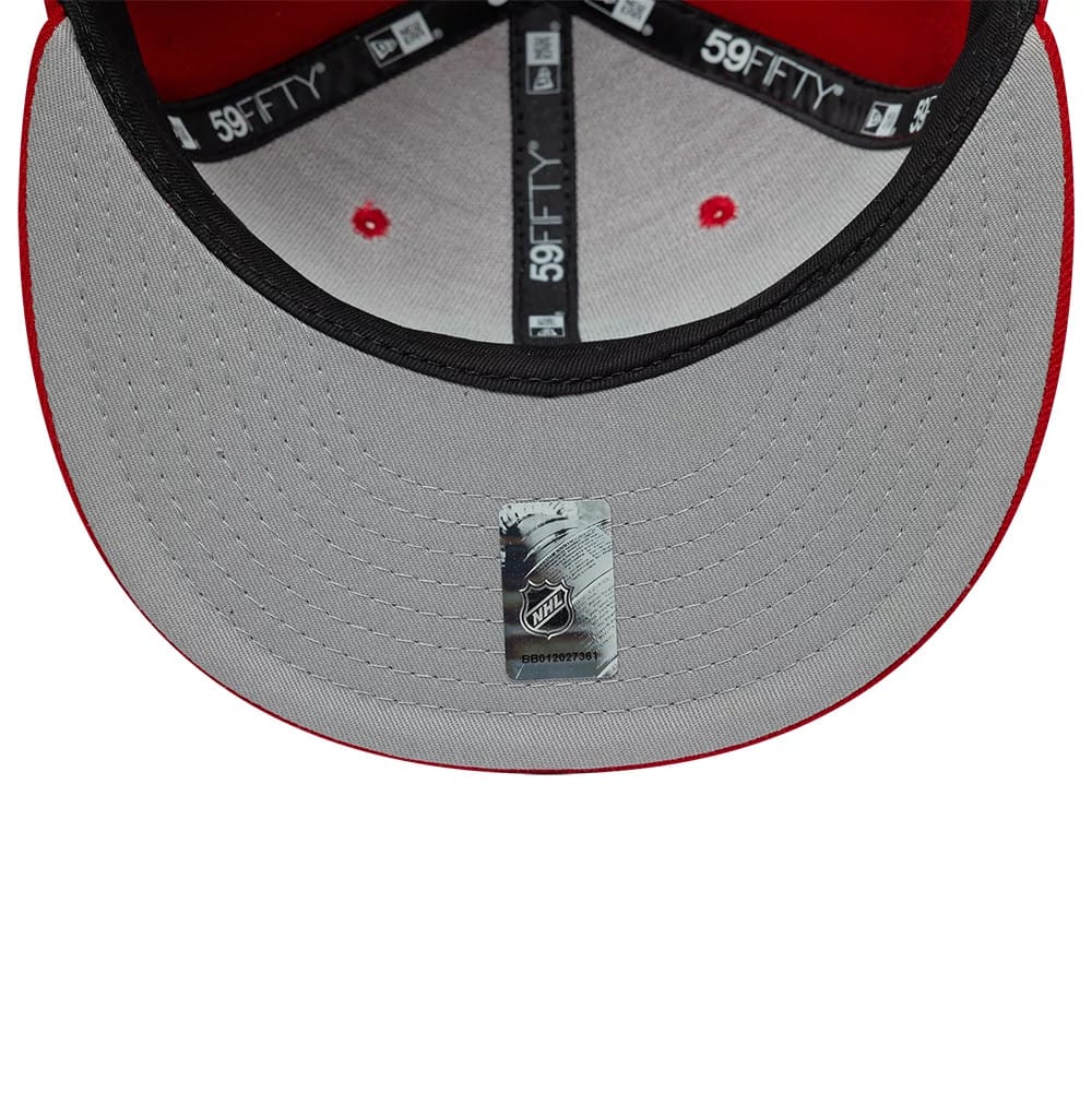 Chicago Blackhawks NHL Basic Red 59FIFTY Fitted Cap-zelvios