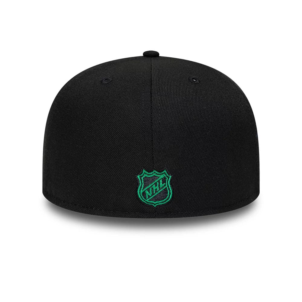 Dallas Stars NHL Basic Black 59FIFTY Fitted Cap-kentox