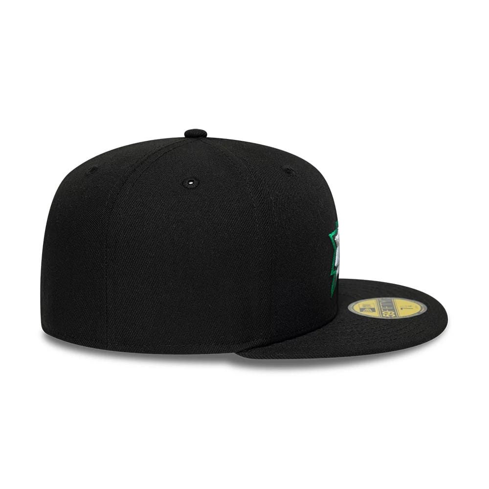 Dallas Stars NHL Basic Black 59FIFTY Fitted Cap-kentox