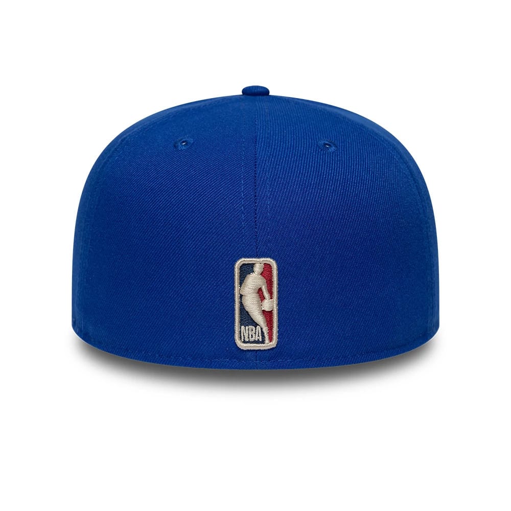 Golden State Warriors NBA Hardwood Classic Blue 59FIFTY Fitted Cap-kentox