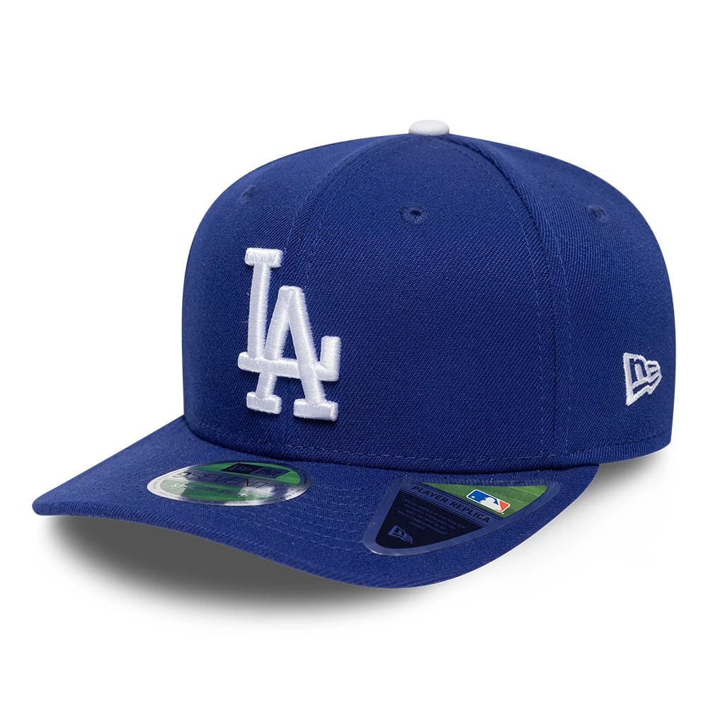 LA Dodgers MLB Player Replica Dark Blue 9SEVENTY Stretch Snap Adjustable Cap-zelvios