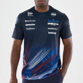 Williams GB Race Special Tech Navy T-Shirt-zelvios