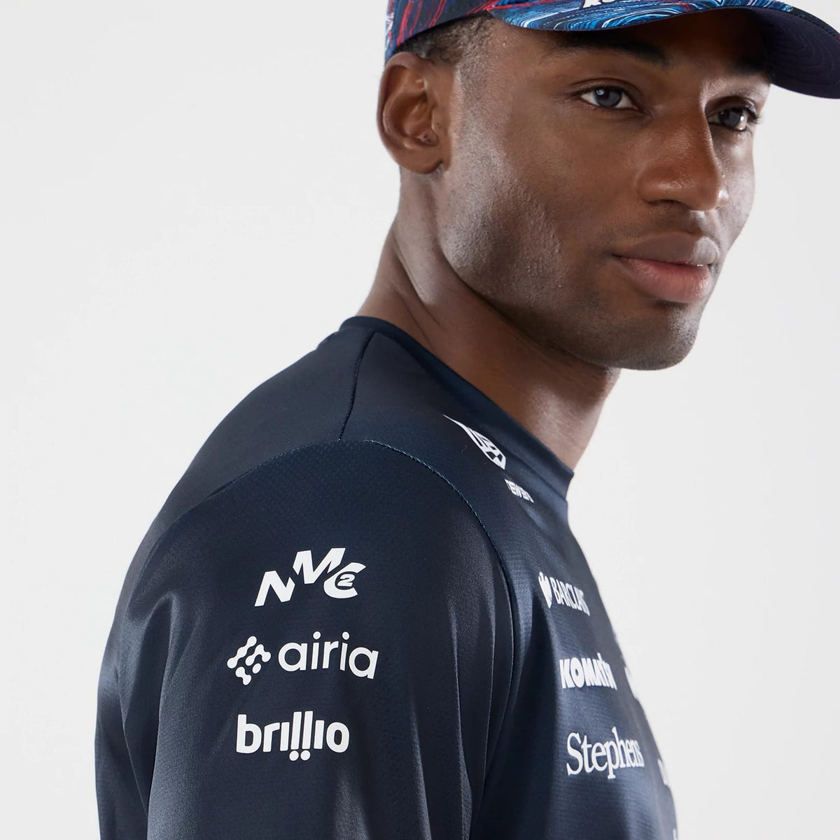 Williams GB Race Special Tech Navy T-Shirt-zelvios