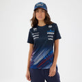 Womens Williams GB Race Special Tech Navy T-Shirt-zelvios